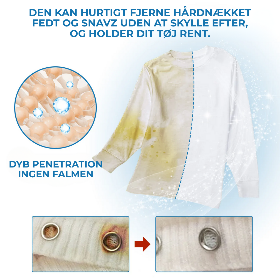 PletFrit™ – Fjerner selv gamle, indgroede pletter