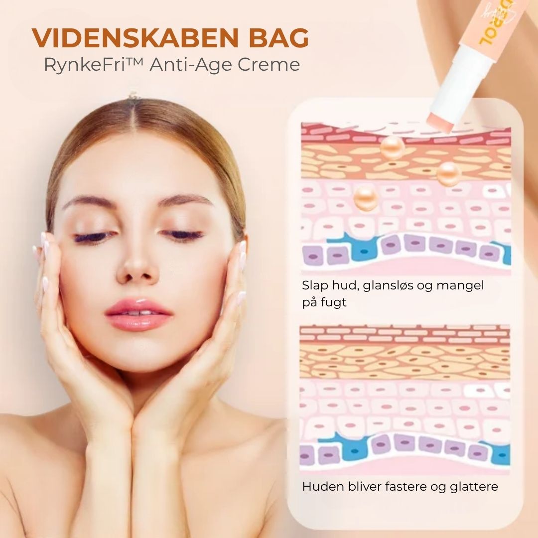 RynkeFri™ Anti-Age Creme | Slut med rynker – se forskellen med det samme!