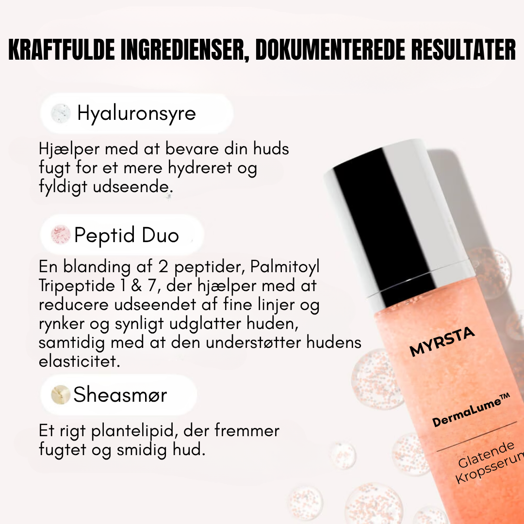 DermaLume™ - Opstrammende og udglattende serum til kroppen