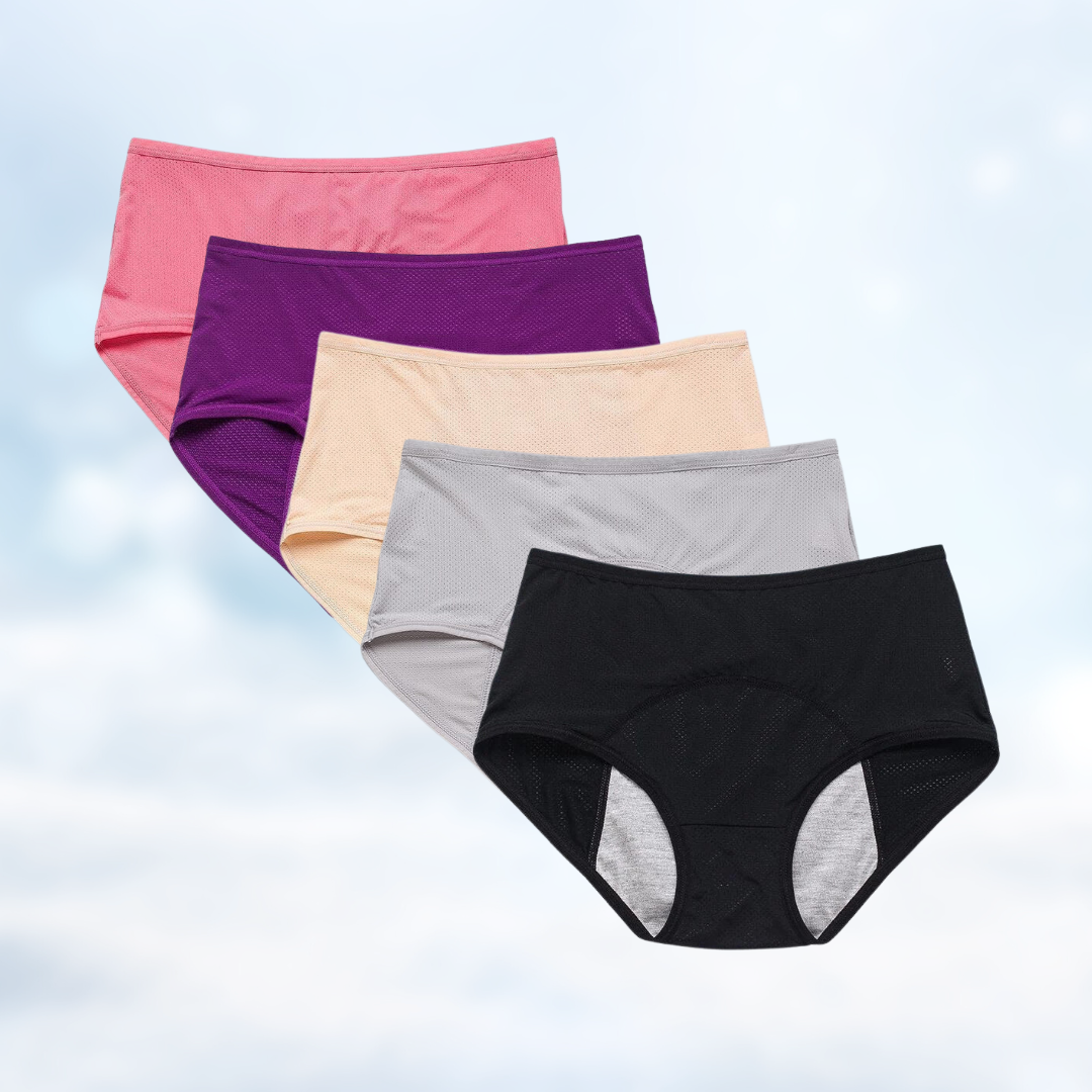 DryWear® | Lækagesikkert undertøj (5-pak).