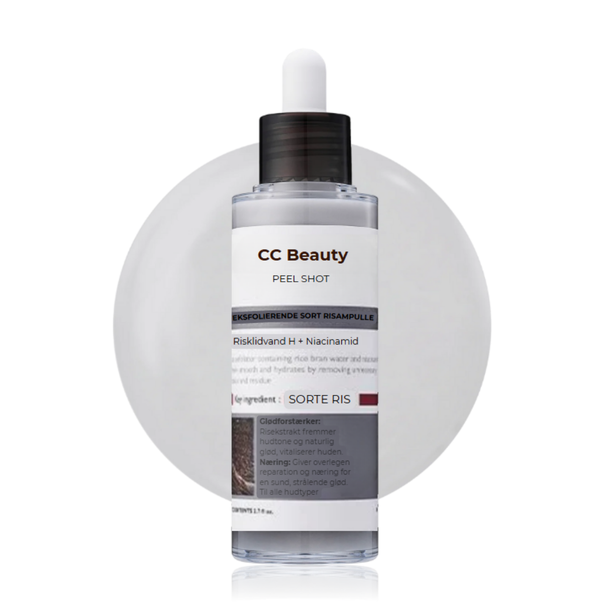 CC Beauty Peel Shot – Duo med Glow Rice Ampuller