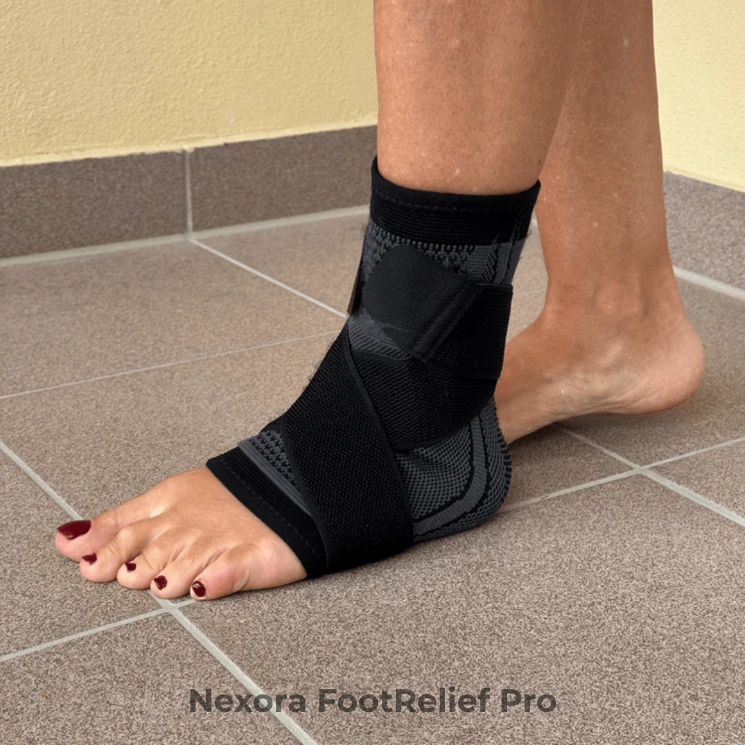 Nexora® Fod- & Hælstøtte – Slip for smerter, hævelse & træthed