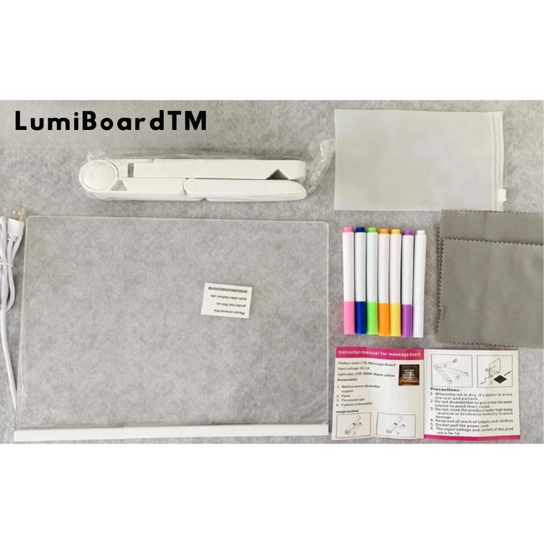 LumiBoard™ | Lysende LED-tegneplade til børn
