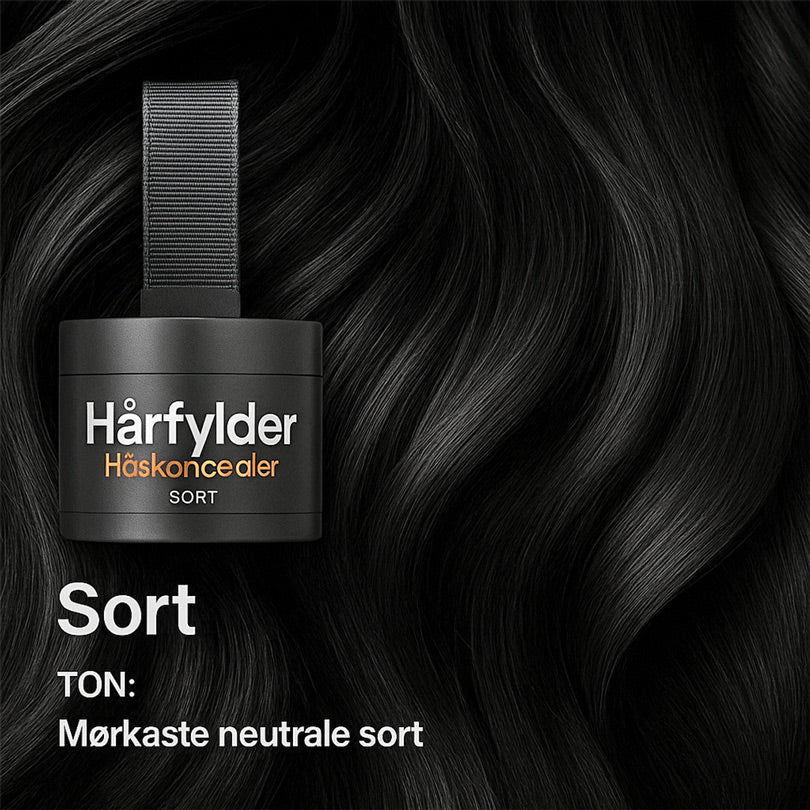 HårFylde™ | Concealer til håret | Skjuler udvoksning, tynde områder og gråt hår på få sekunder