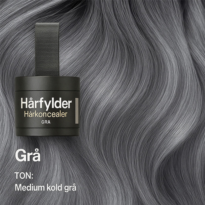 HårFylde™ | Concealer til håret | Skjuler udvoksning, tynde områder og gråt hår på få sekunder