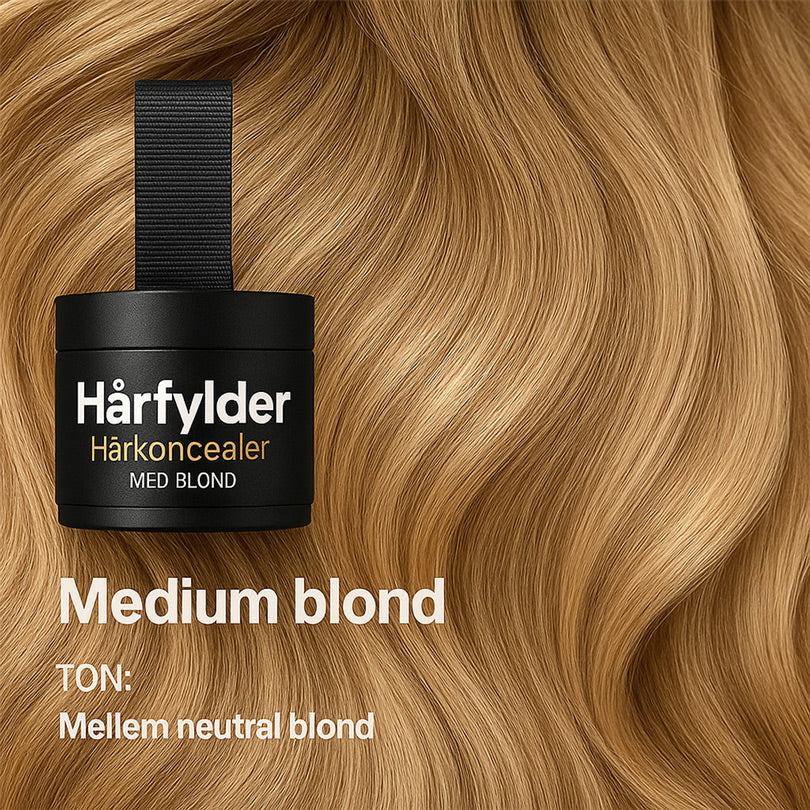 HårFylde™ | Concealer til håret | Skjuler udvoksning, tynde områder og gråt hår på få sekunder