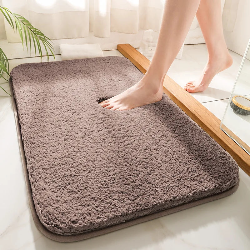 BlødTrin™ | Luksus bademåtte | Giver komfort og absorberer vand efter badet