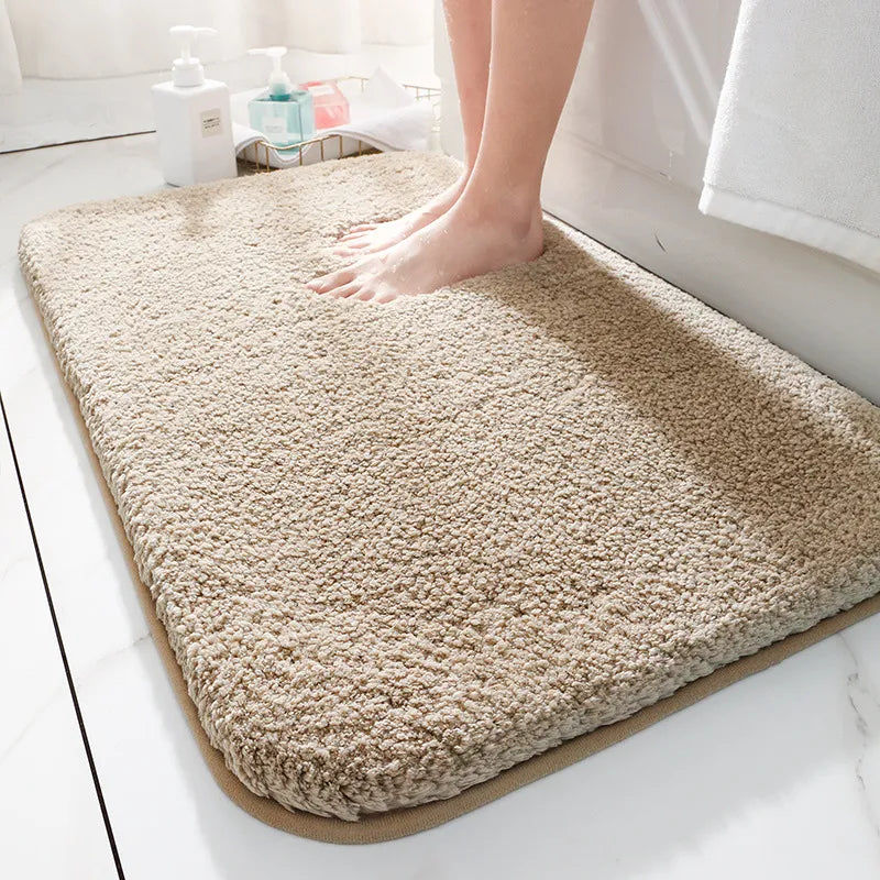 BlødTrin™ | Luksus bademåtte | Giver komfort og absorberer vand efter badet