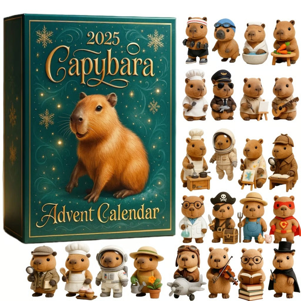 Capybara Julekalendar 2025