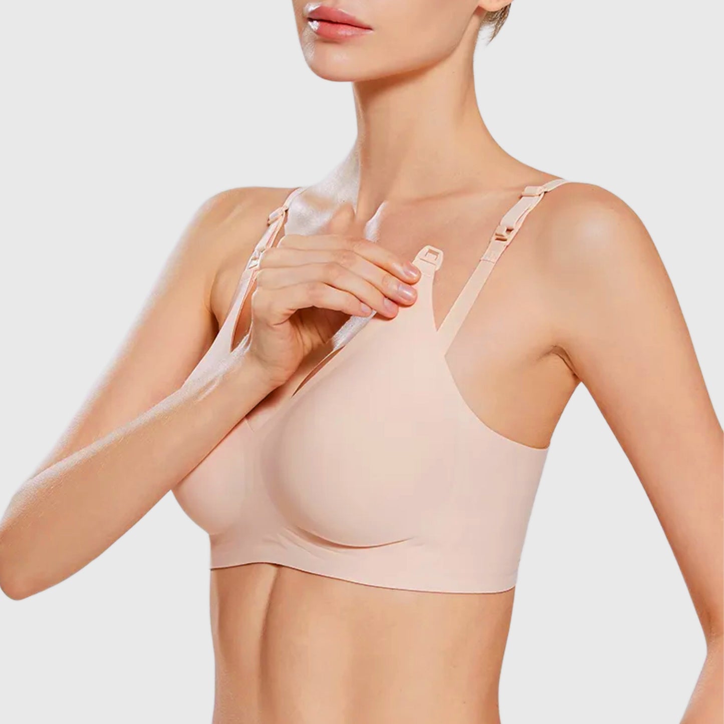BLISS™ - Second-Skin, silkeagtig amme-bh - Nedfældbare kopper
