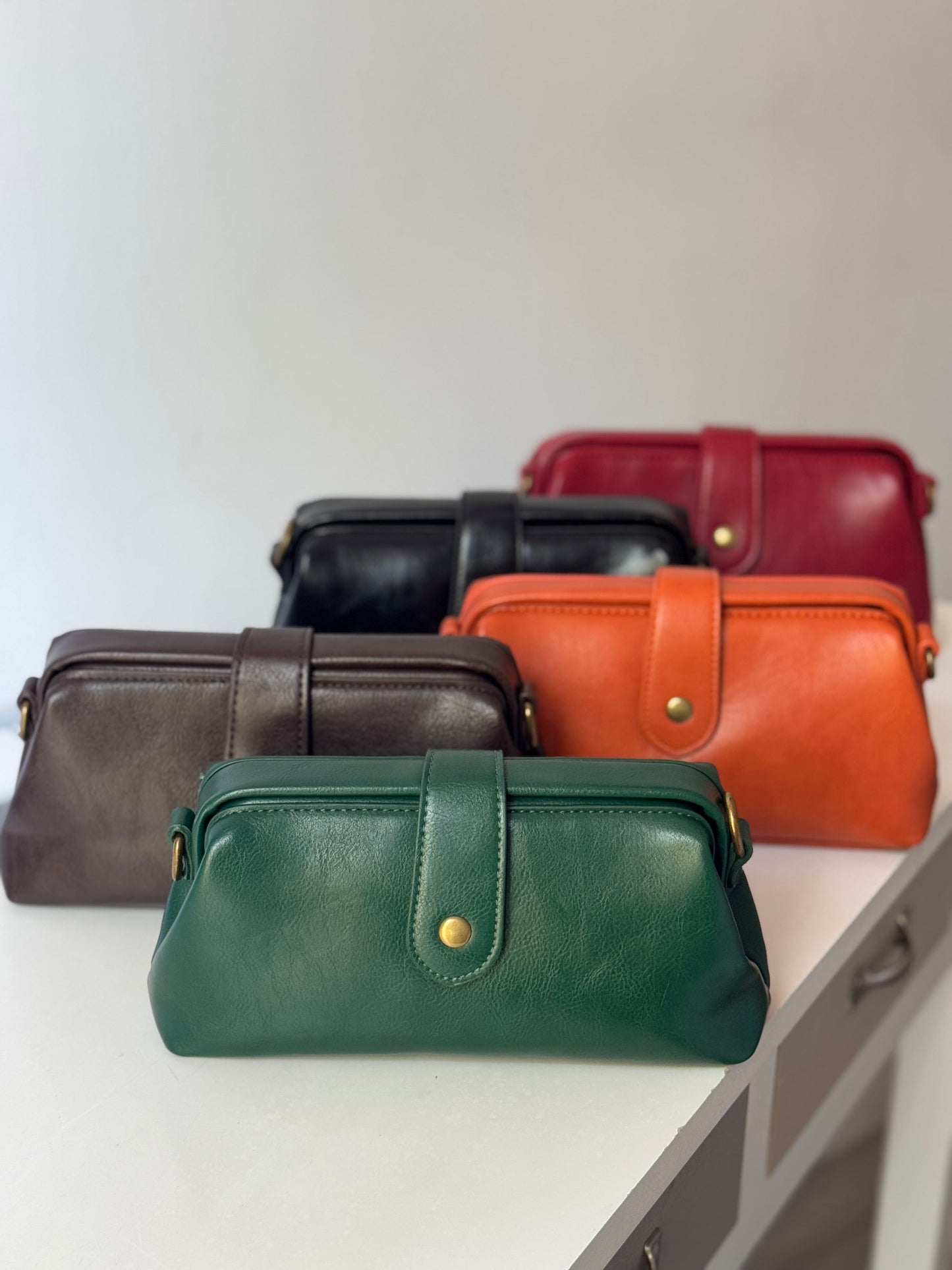 Ella - Crossbody-taske til kvinder i vintagestil