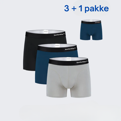 KomfortKlar™ Boksershorts – 3+1 Gratis Velkomstpakke