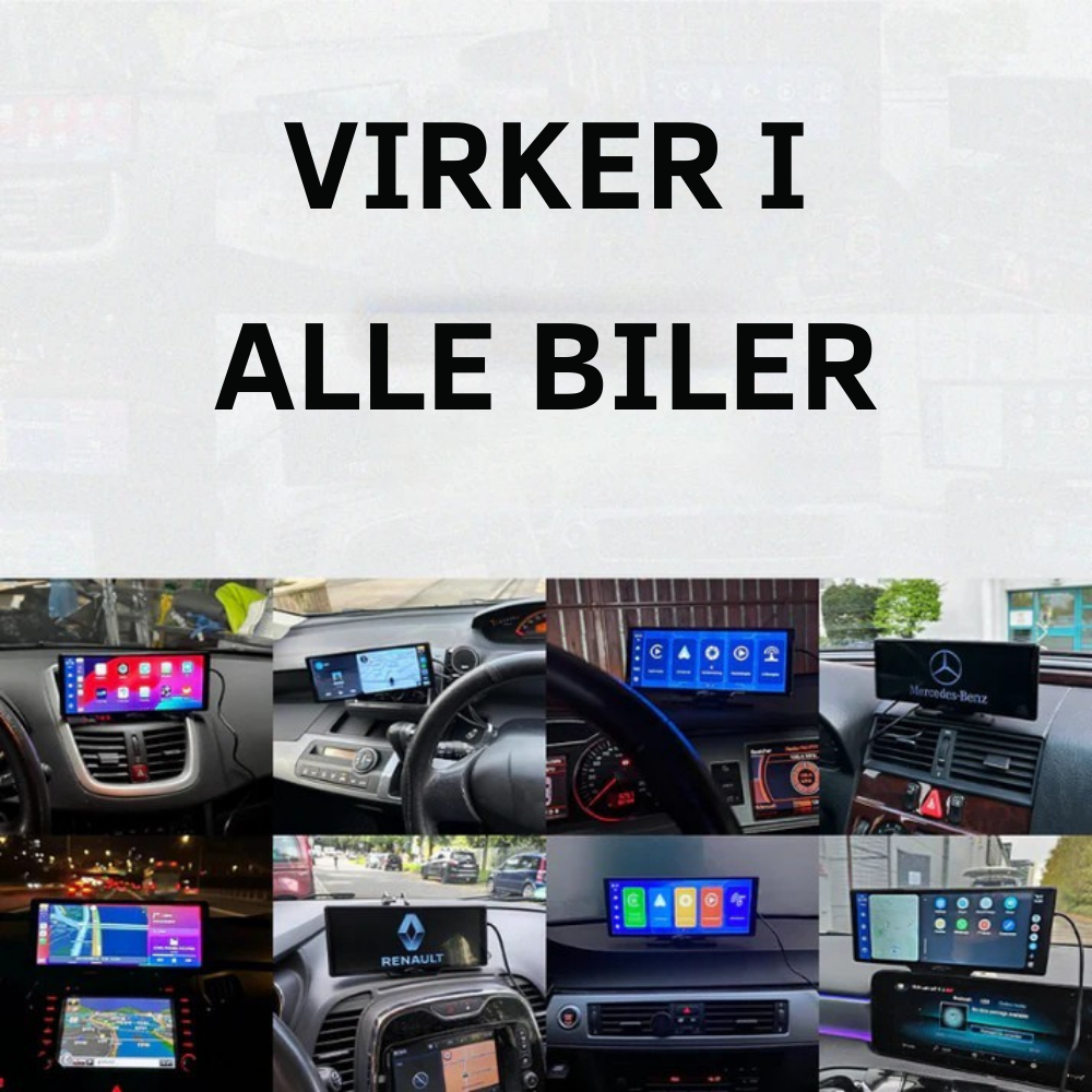 SmartCarLink™ | Trådløs biladapter | Giver Apple CarPlay & Android Auto på få sekunder