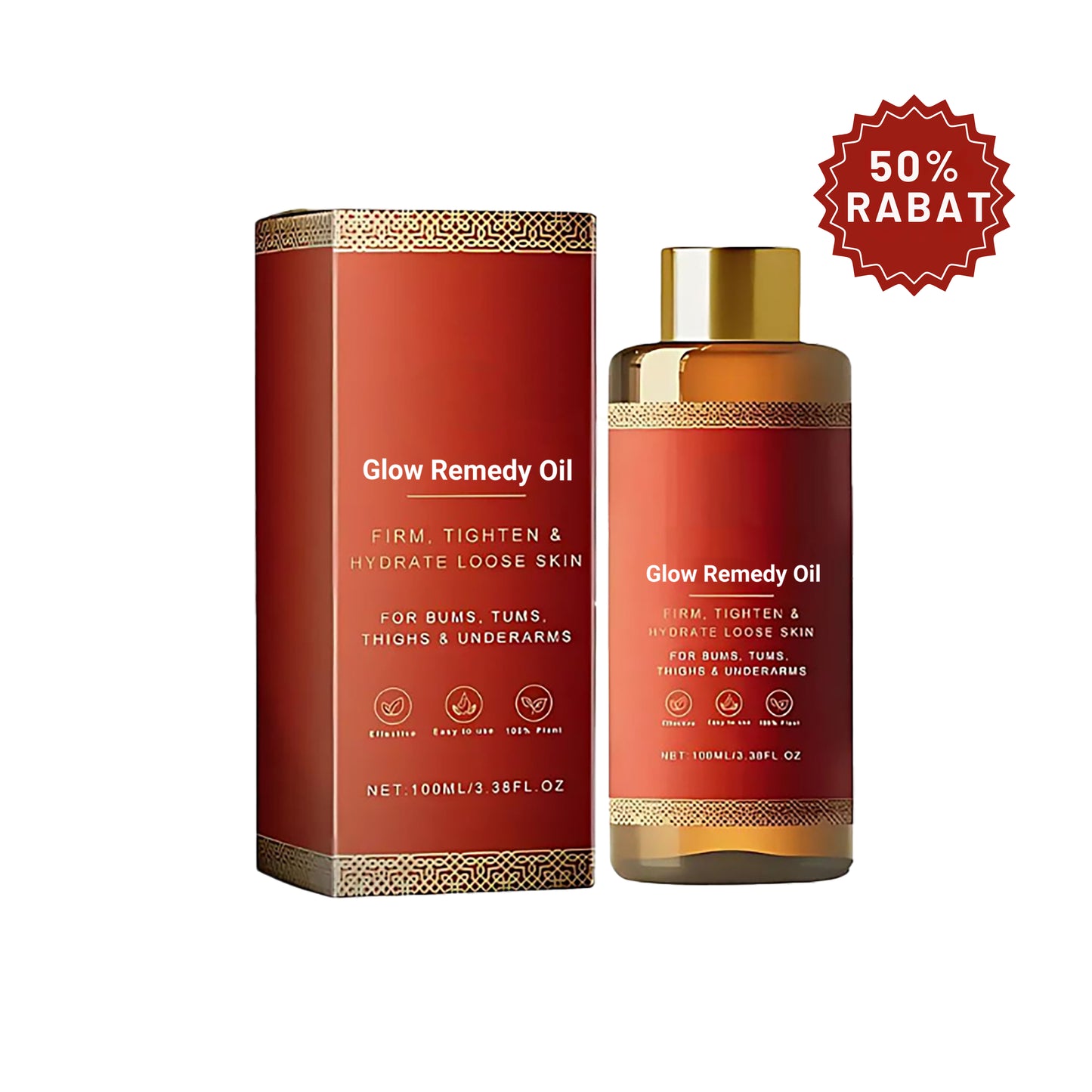 Glow Remedy Oil™ | Opløftende kropsolie | Giver glød, fugt og fastere hud