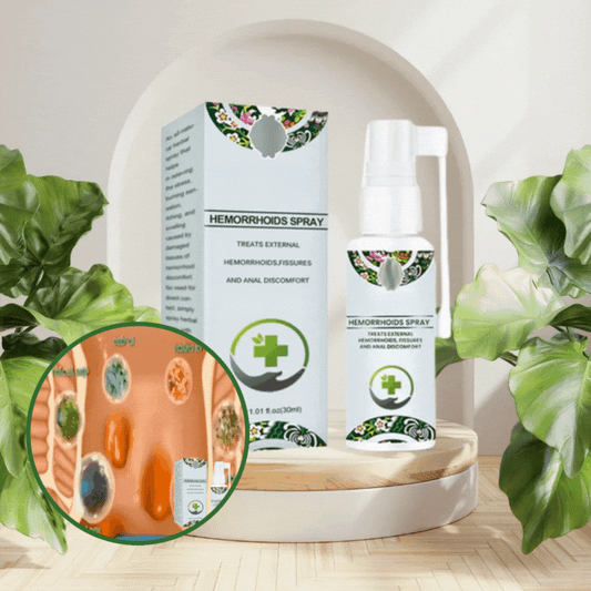 HemaFri™ Hæmoride Spray | Lindrer smerter og ubehag – allerede på 1 dag!