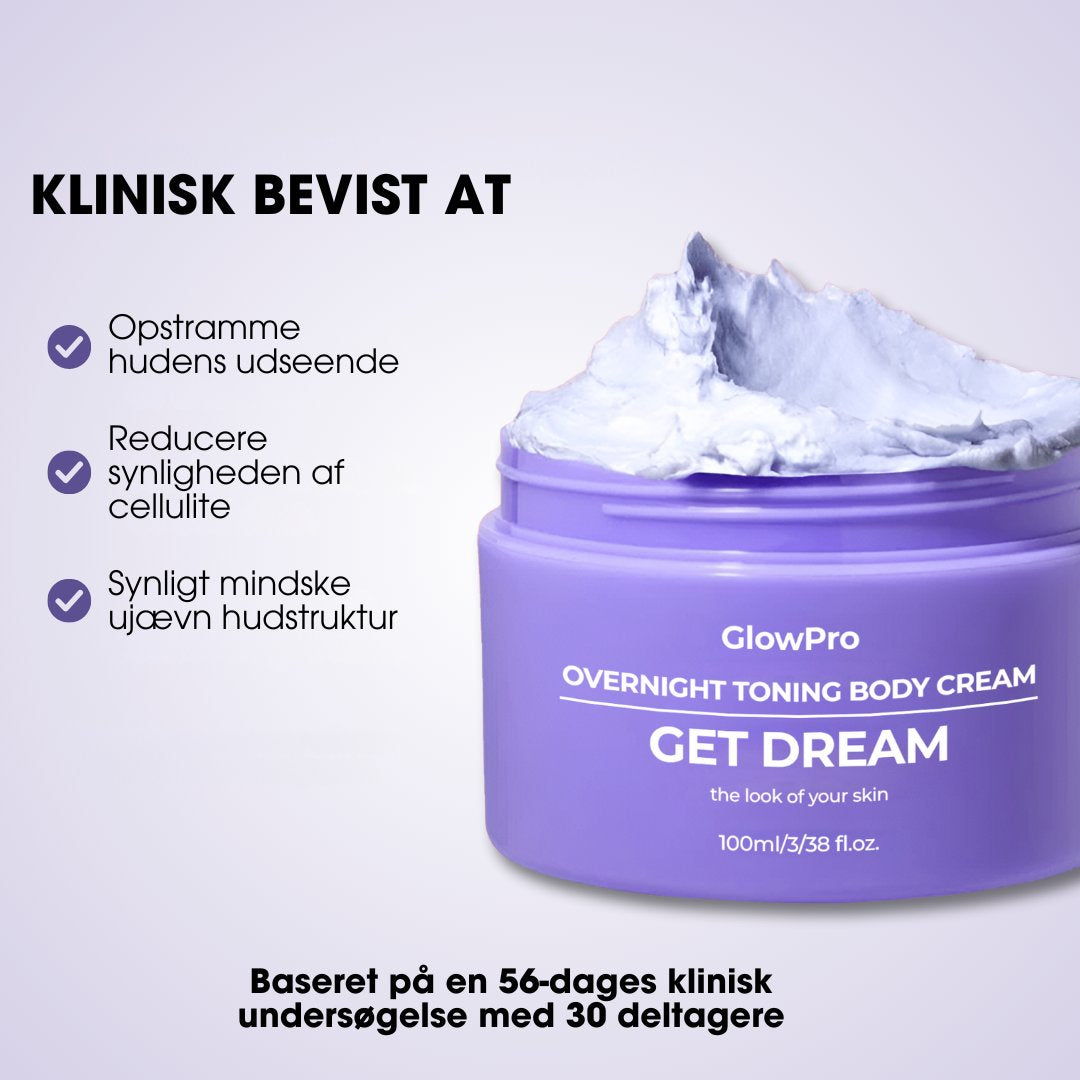 SkinTight™ | Opstrammende natcreme | Reducerer rynker og giver fastere hud natten over