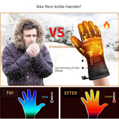 VinterHands™ | Elektriske varmeshandsker | Holder hænderne varme i frostvejr