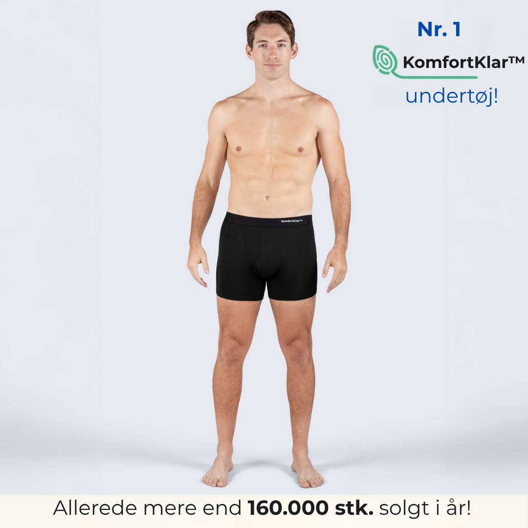 KomfortKlar™ Boksershorts – 3+1 Gratis Velkomstpakke