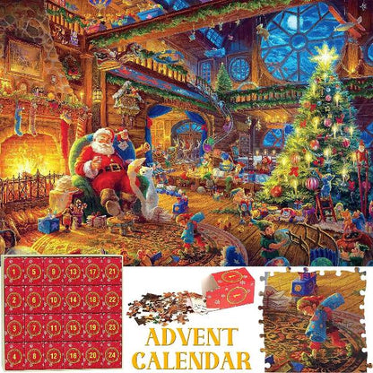 Luksus puslespil adventskalender
