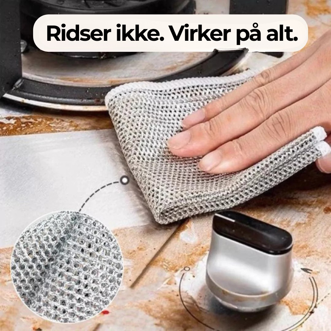 ✅ ShinySwipe™ – Kraftig rengøring, skånsom mod overflader. 5+5 Gratis !