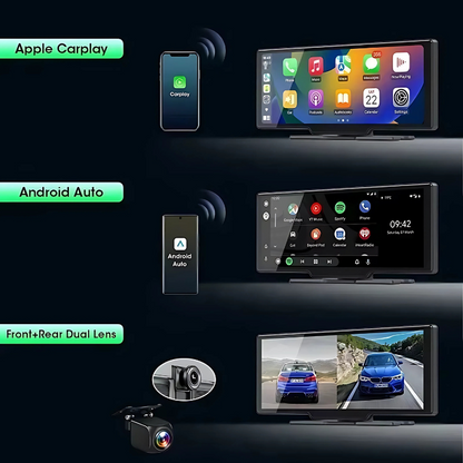SmartCarLink™ | Trådløs biladapter | Giver Apple CarPlay & Android Auto på få sekunder