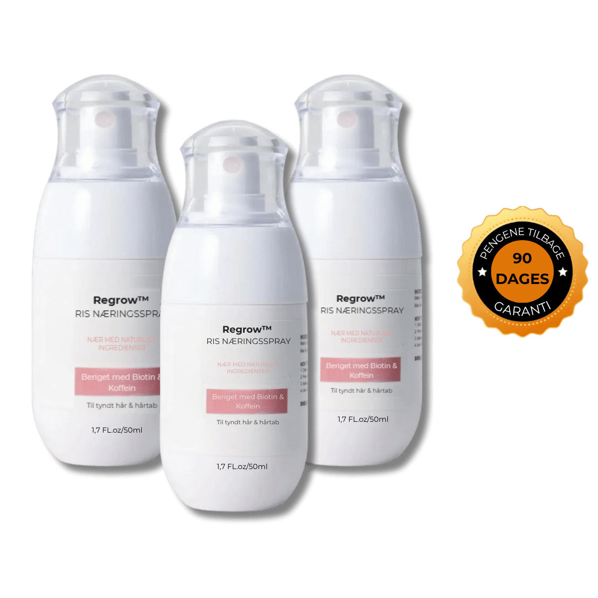 Regrow™- Synlige resultater på bare 3 uger med denne spray