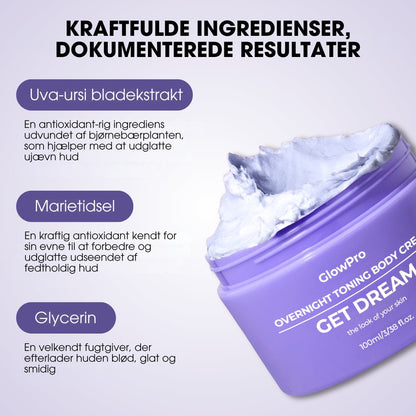 SkinTight™ | Opstrammende natcreme | Reducerer rynker og giver fastere hud natten over