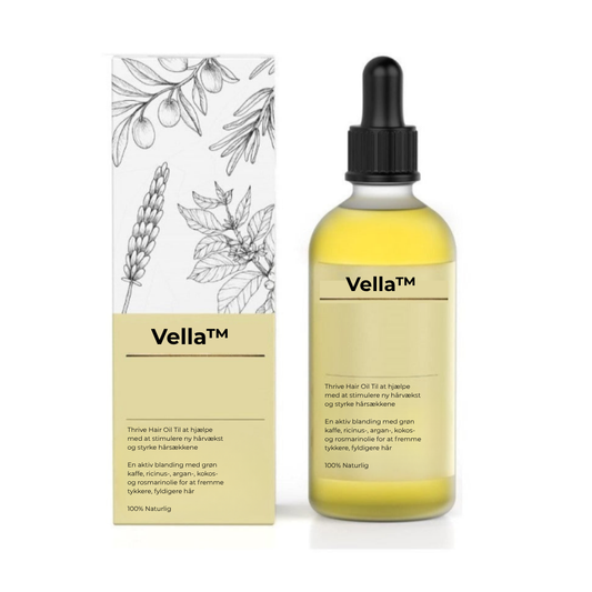 Vella™ – Naturlig hårolie mod hårtab og for stærkere vækst