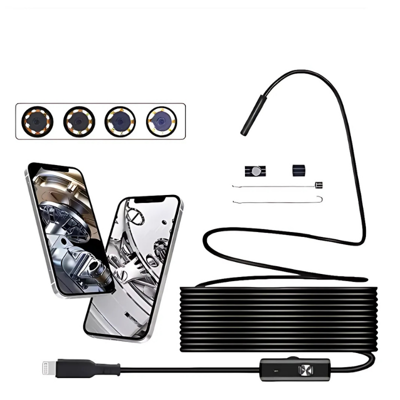 Endoskopkamera: Holdbart og Højopløseligt Industrielt Endoskopkamera