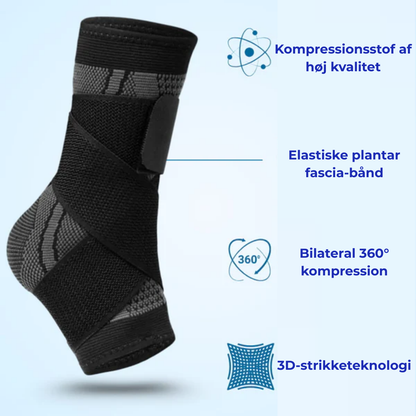 Nexora® Fod- & Hælstøtte – Slip for smerter, hævelse & træthed