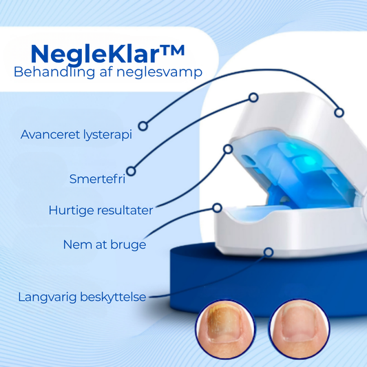 NegleFri™ | UV-laser mod neglesvamp | Klinisk bevist teknologi der bekæmper svampen ved kilden