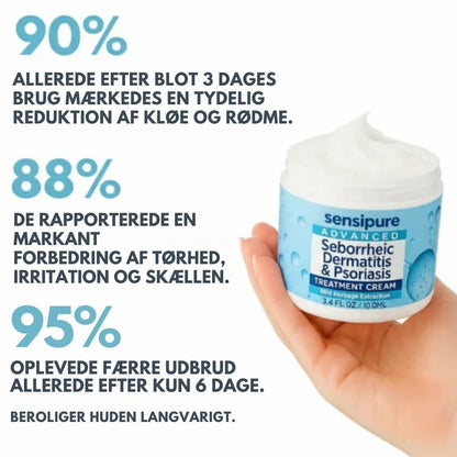 SensiPure™ – Daglig creme – Fra kløe og irritation til sund hud på 6 dage