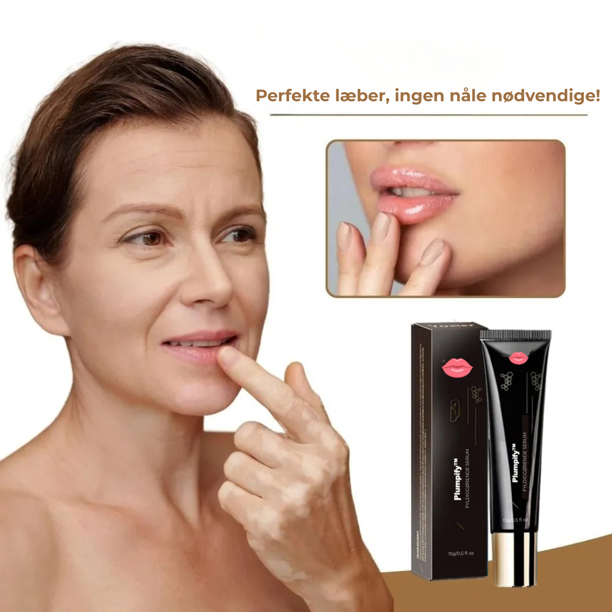 Plumpify™ | Fordobl din læbevolumen på kun 24 timer! Ingen injektioner nødvendig!