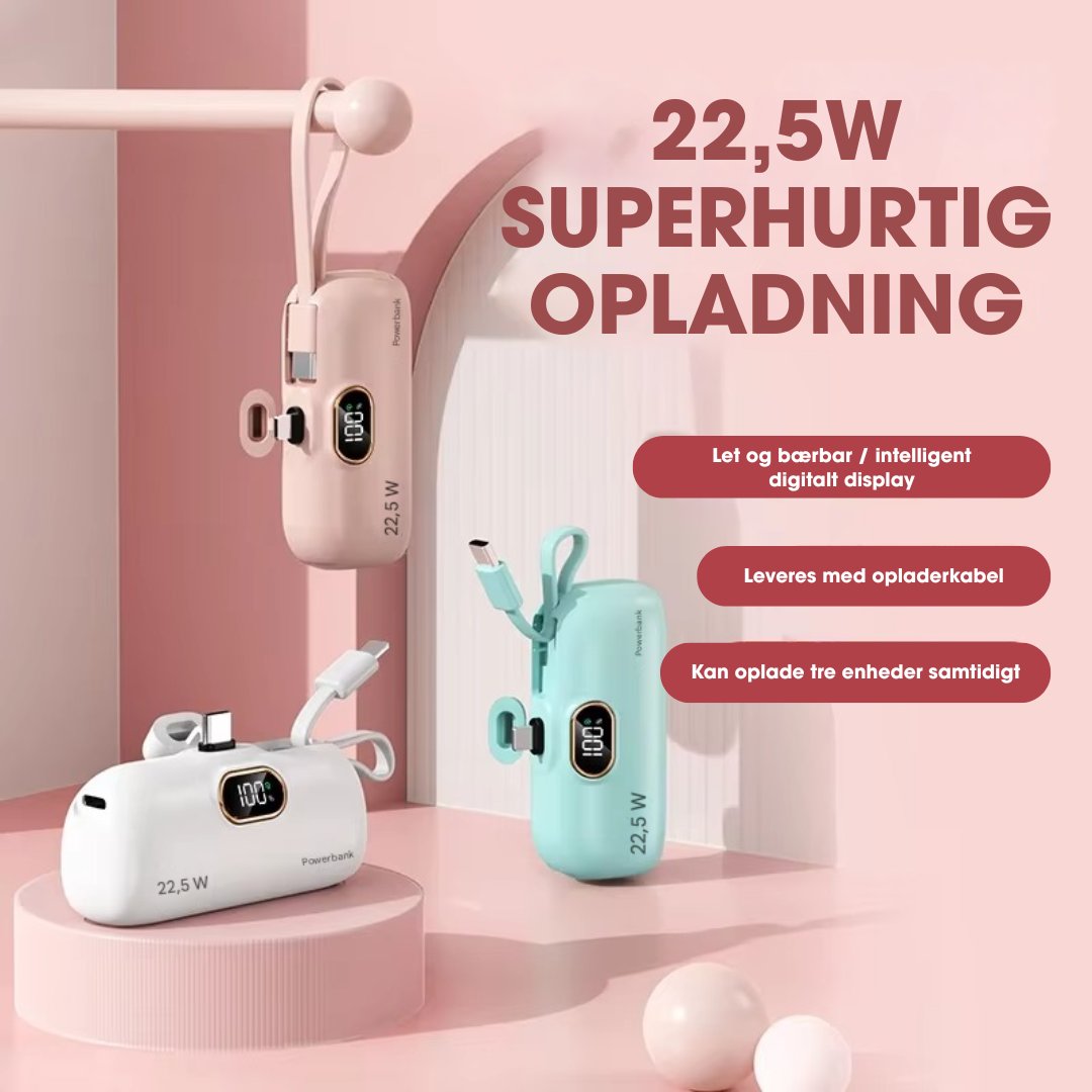 PowerPod™ - Dagevis batteritid uden stikkontakt
