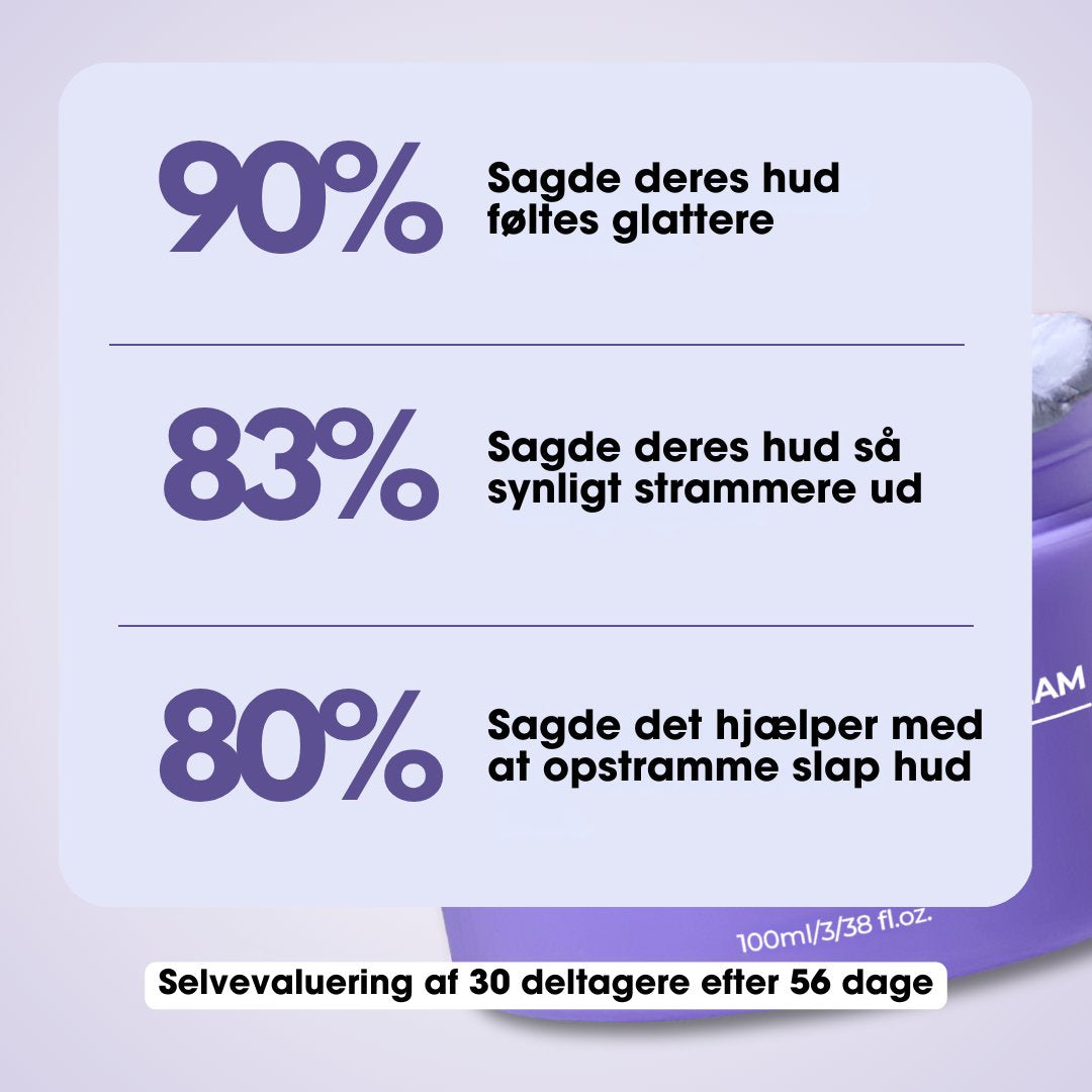 SkinTight™ | Opstrammende natcreme | Reducerer rynker og giver fastere hud natten over