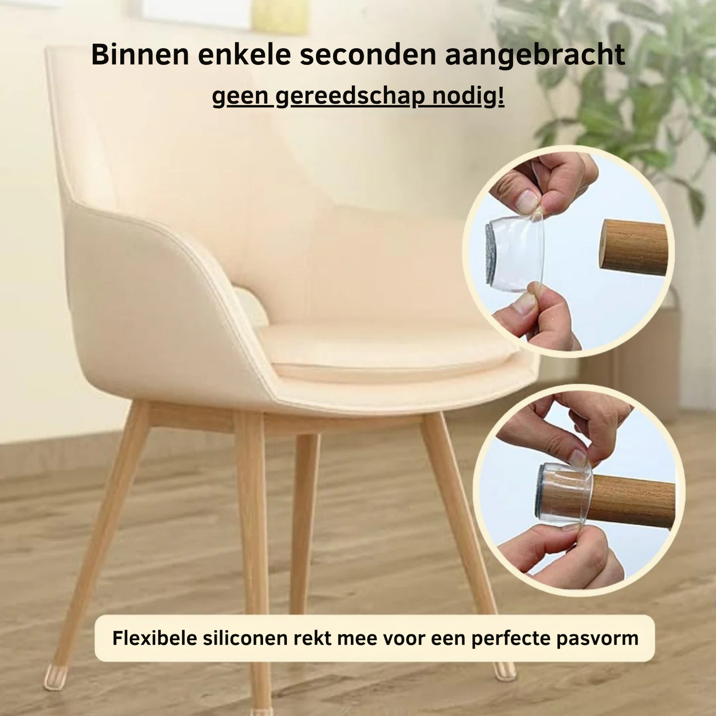 StolSokker™ - Den bedste lydisolerende beskyttelse til dit gulv!