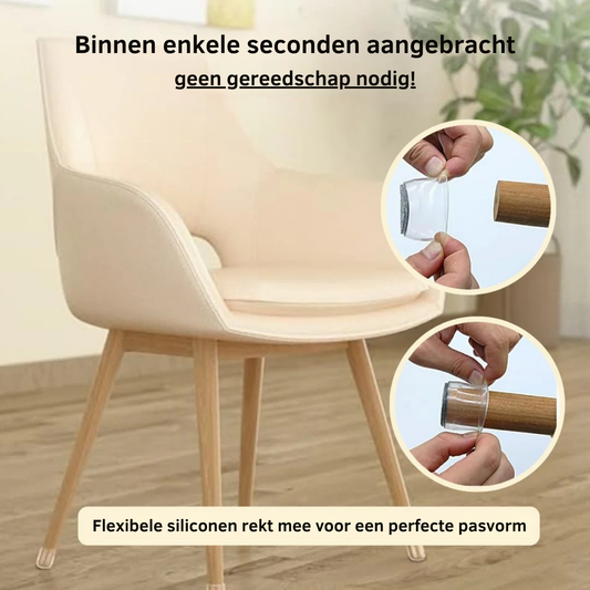 StolSokker™ - Den bedste lydisolerende beskyttelse til dit gulv!
