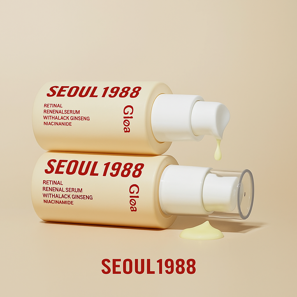 Gløa Seoul 1988 Serum | Gløden begynder her: Et skånsomt, men effektivt serum, som din hud vil elske.