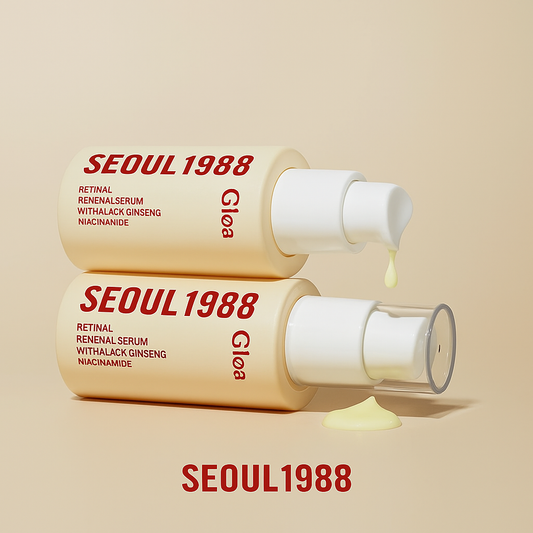 Gløa Seoul 1988 Serum | Gløden begynder her: Et skånsomt, men effektivt serum, som din hud vil elske.