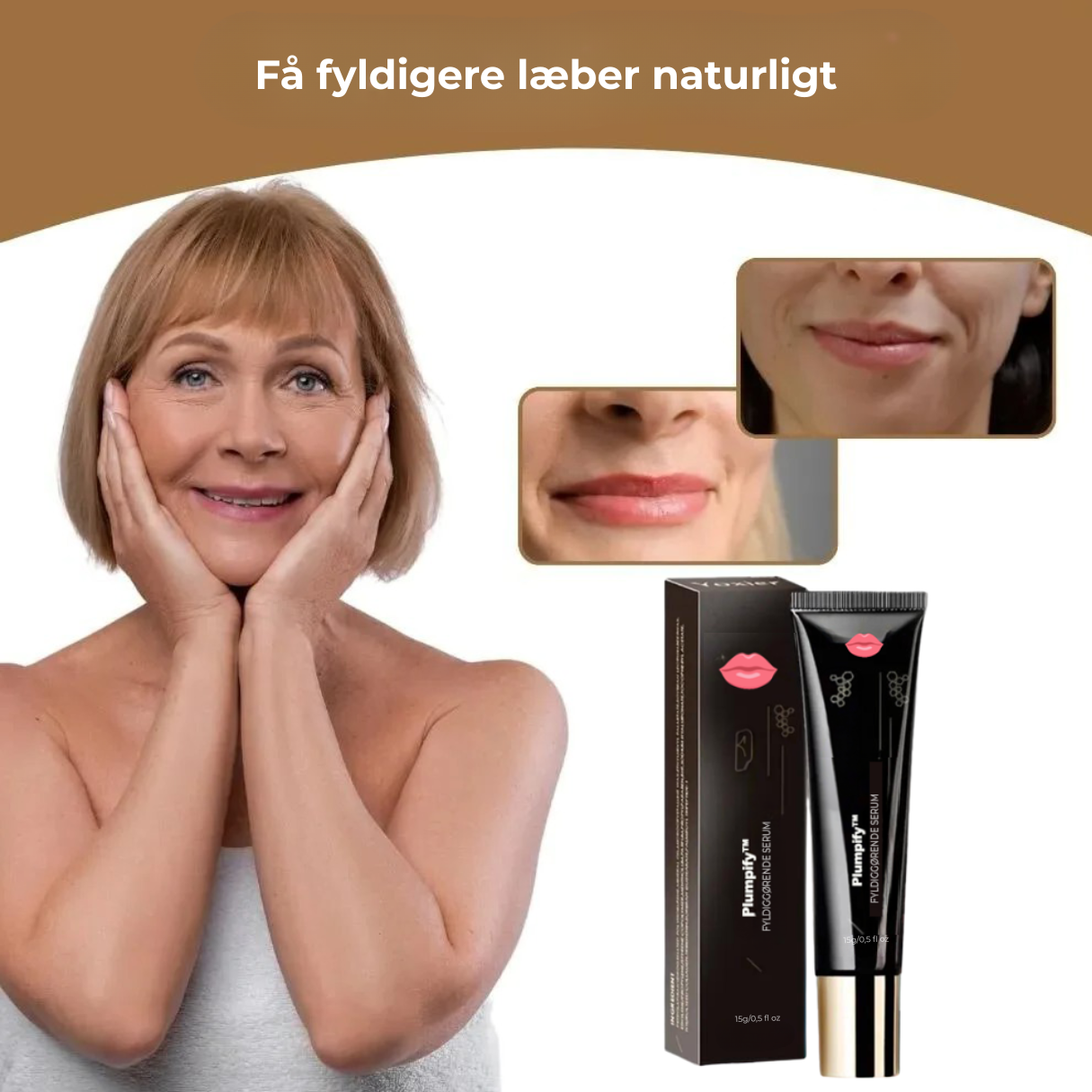 Plumpify™ | Fordobl din læbevolumen på kun 24 timer! Ingen injektioner nødvendig!