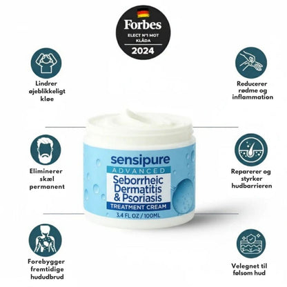 SensiPure™ – Daglig creme – Fra kløe og irritation til sund hud på 6 dage