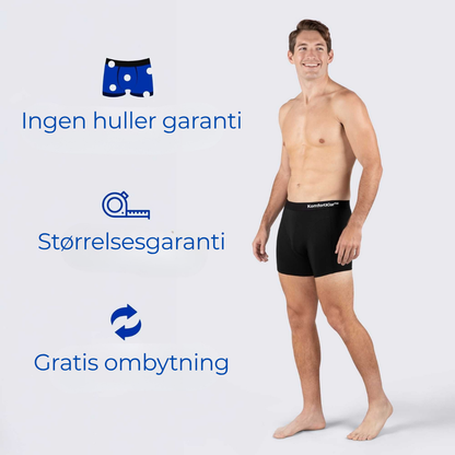 KomfortKlar™ Boksershorts – 3+1 Gratis Velkomstpakke