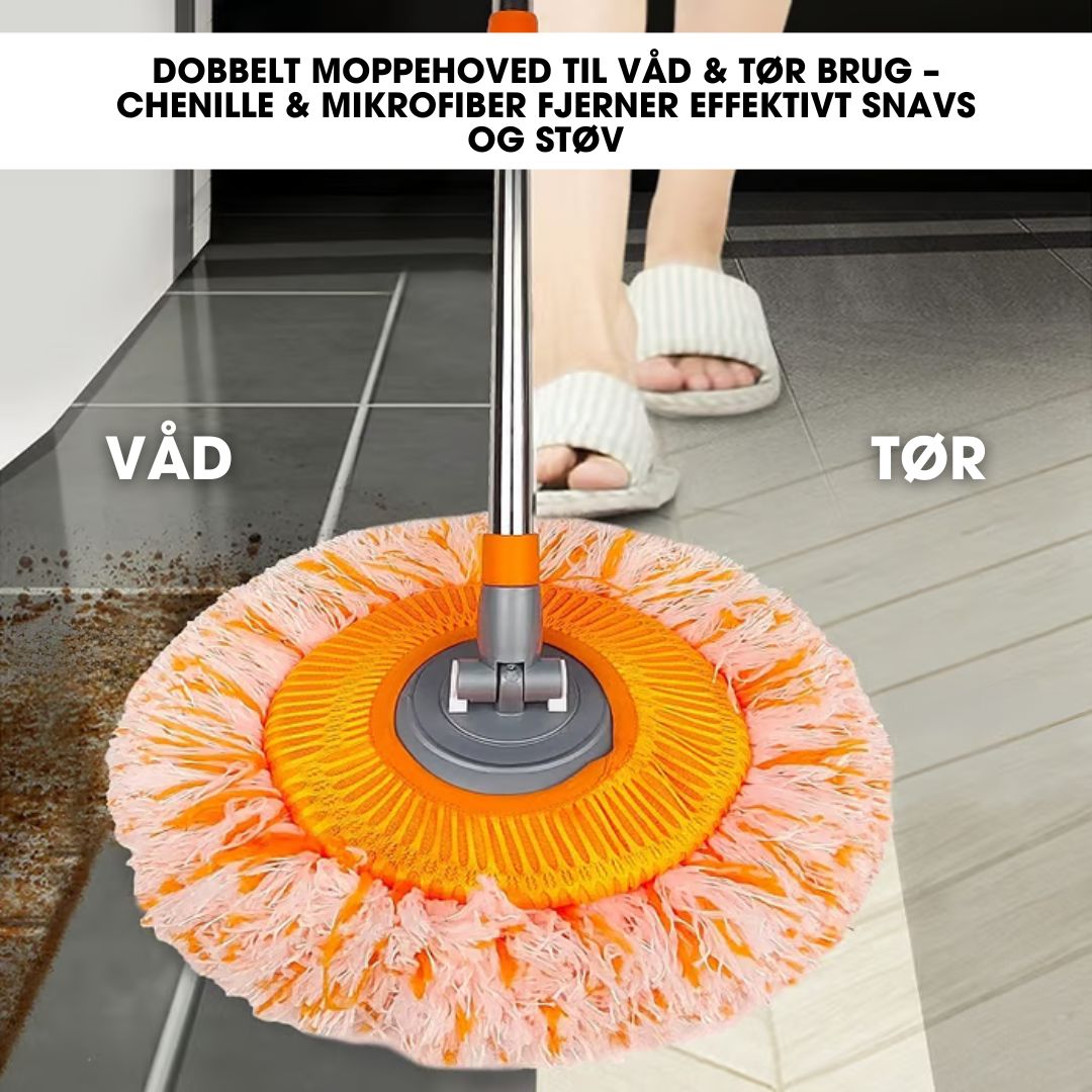 RengørLet™ | Overalt uden besvær Slip for bøjet ryg og skamler – nå hver en krog med lethed