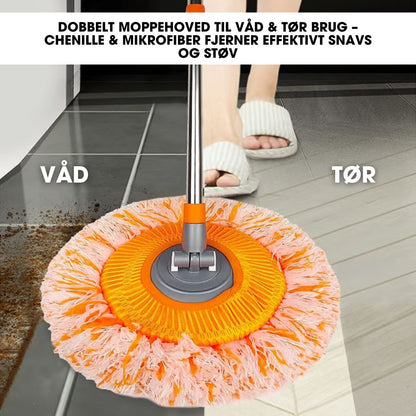 RengørLet™ | Overalt uden besvær Slip for bøjet ryg og skamler – nå hver en krog med lethed