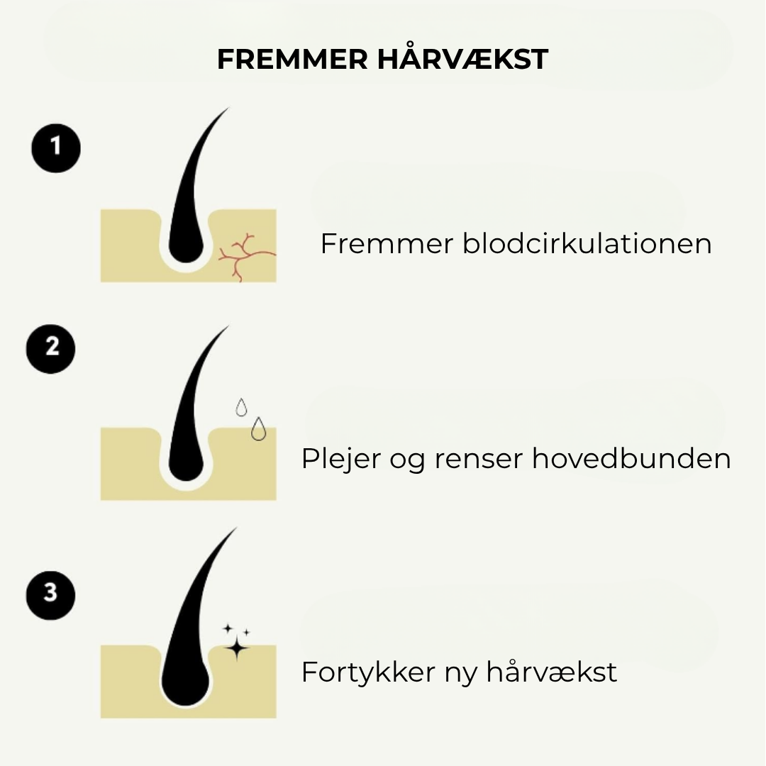 Vella™ – Naturlig hårolie mod hårtab og for stærkere vækst