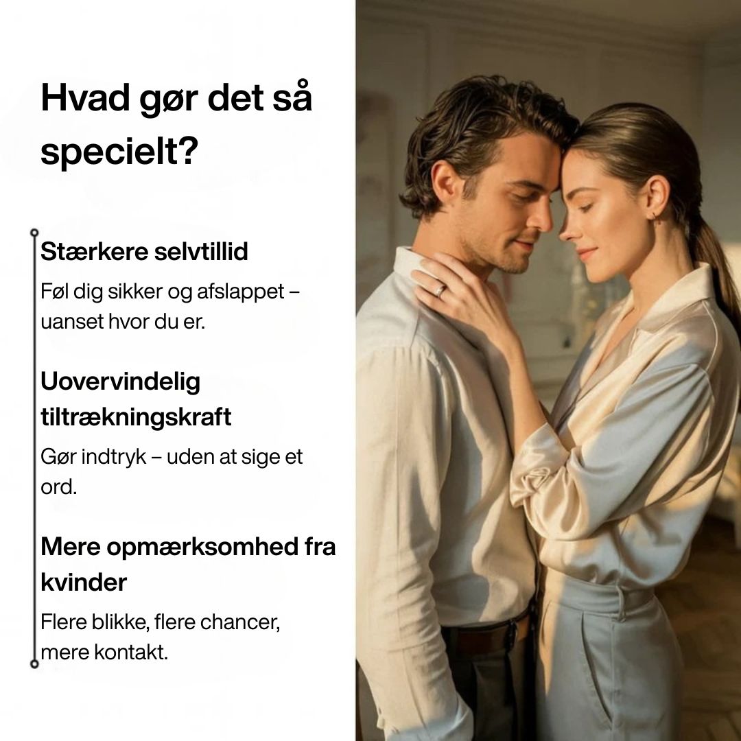 LURE-HER™ | Feromon Parfume til Mænd