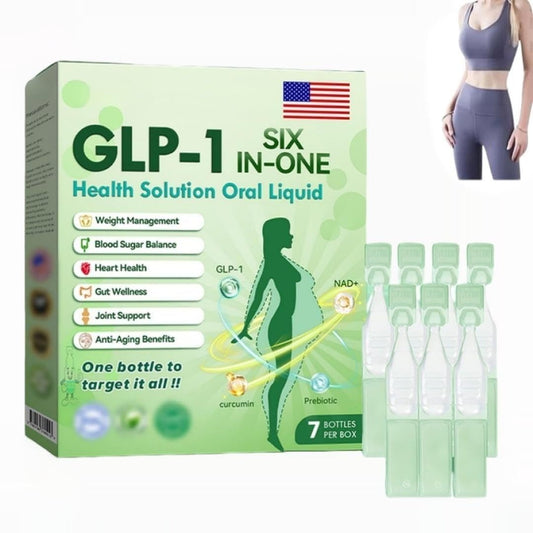 GLP-1 6-i-1 MultiDråber™ | Flydende fedttabs­tilskud | Undertrykker appetitten, øger fedtforbrændingen og støtter stofskiftebalancen