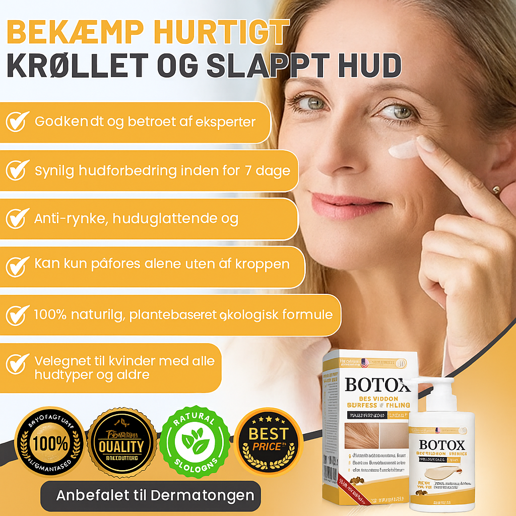 Venomé™| Botox Rynkeopstrammende Creme
