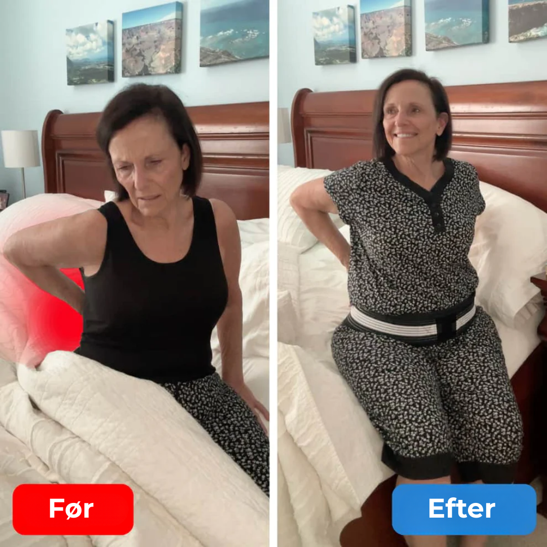 Veltrix® Rygstøttebælte | Slip fri fra iskias- og rygsmerter på kun 2 uger!