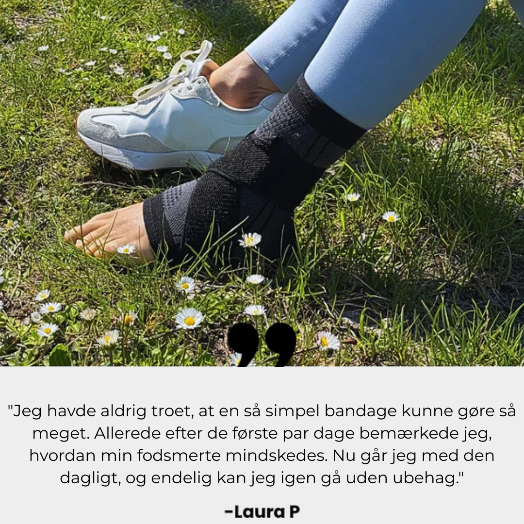 Nexora® Fod- & Hælstøtte – Slip for smerter, hævelse & træthed